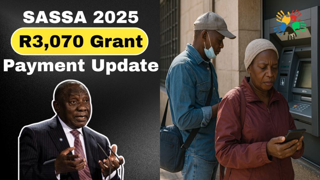 November 2025 SASSA R3,070 Grant