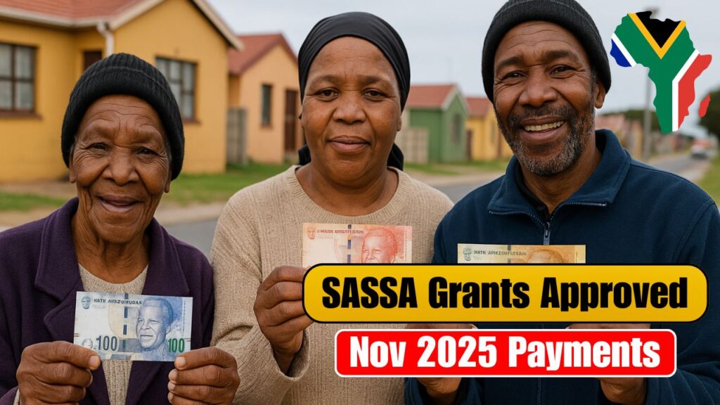 SASSA Confirms November 2025 Payments Date Timetable