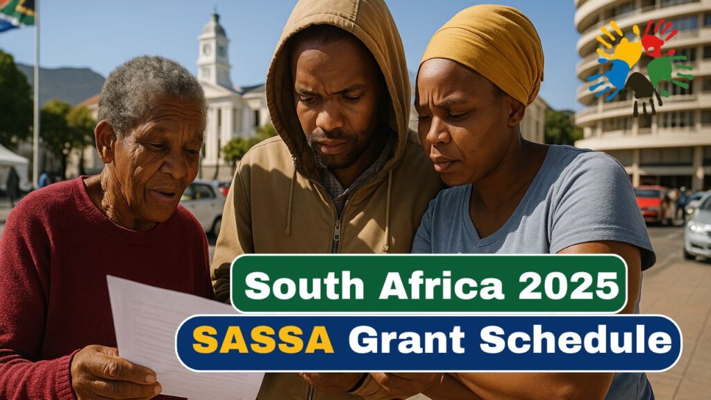 SASSA Payout Dates For November And December 2025